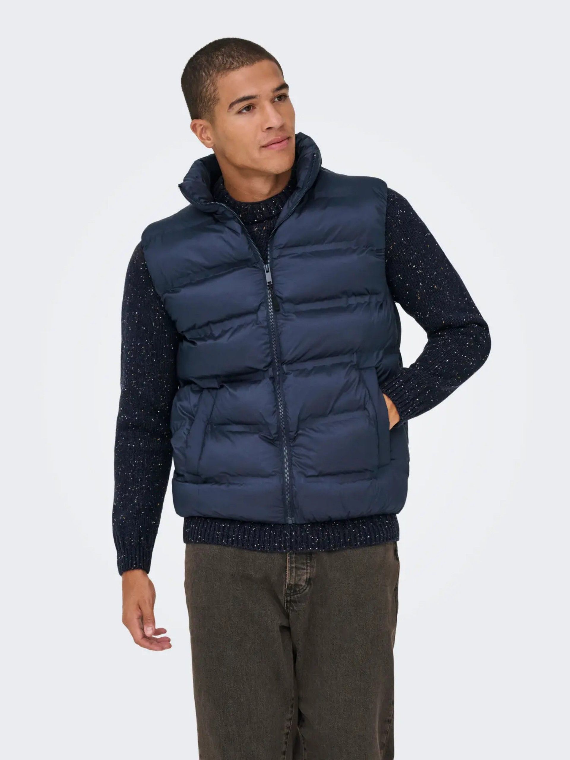 Colete UNION SEAMLESS PUFFER ONLY & SONS