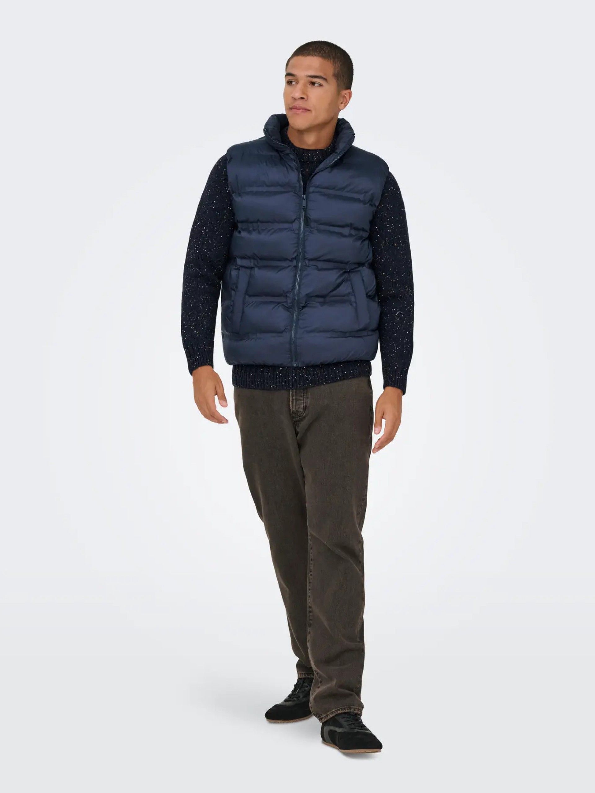 Colete UNION SEAMLESS PUFFER ONLY & SONS