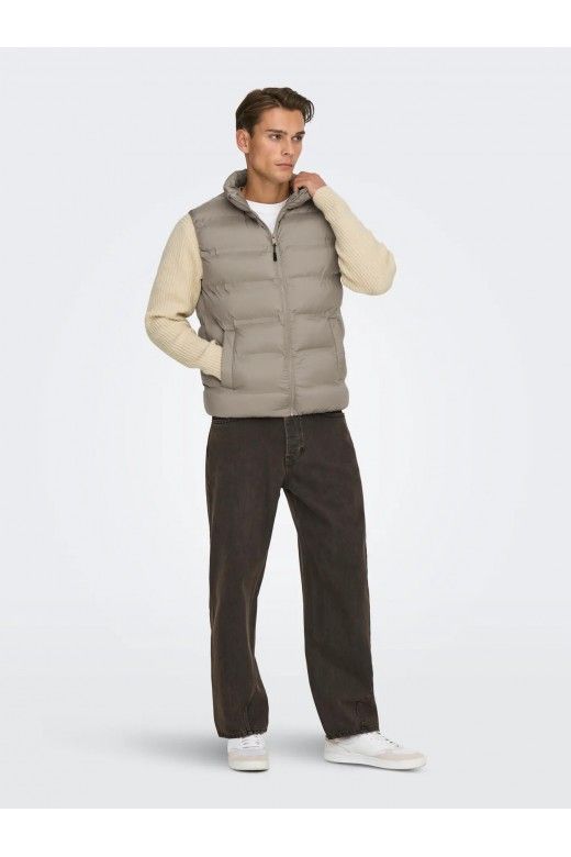 Colete UNION SEAMLESS PUFFER ONLY & SONS Colete UNION SEAMLESS PUFFER ONLY & SONS