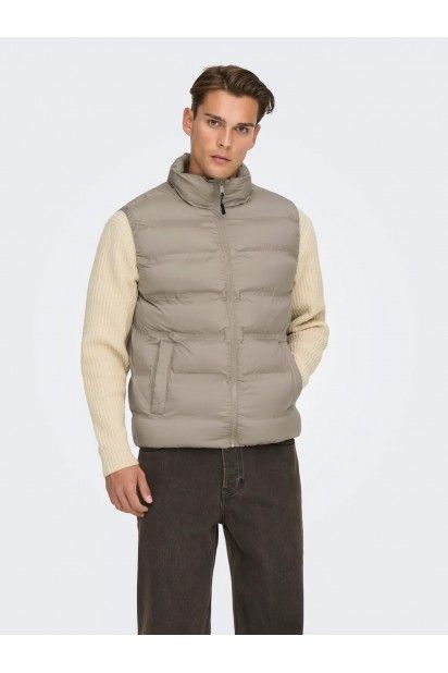 Colete UNION SEAMLESS PUFFER ONLY & SONS