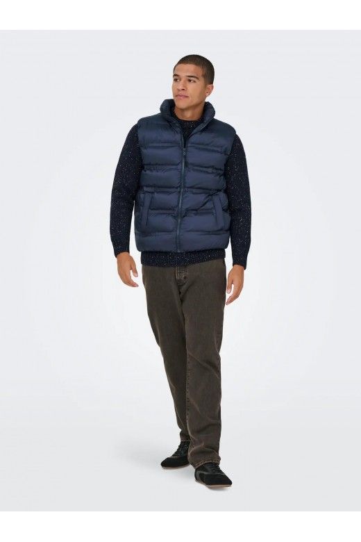 Colete UNION SEAMLESS PUFFER ONLY & SONS Colete UNION SEAMLESS PUFFER ONLY & SONS