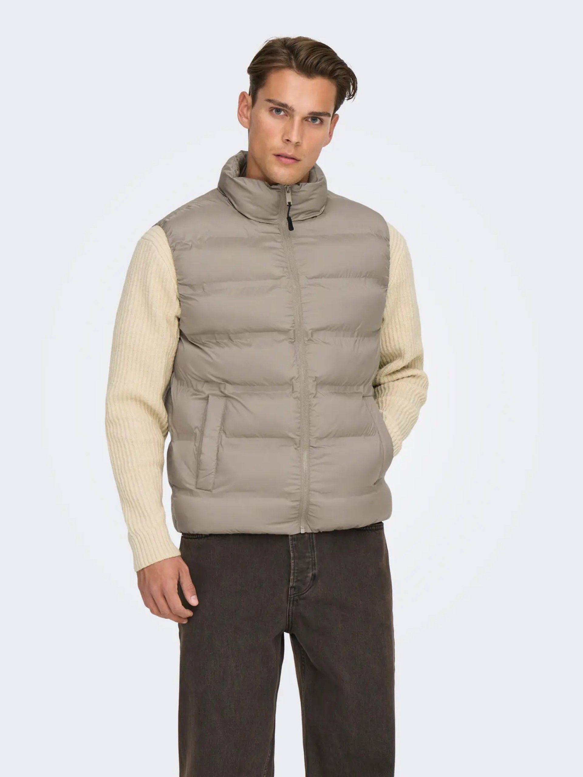 Colete UNION SEAMLESS PUFFER ONLY & SONS