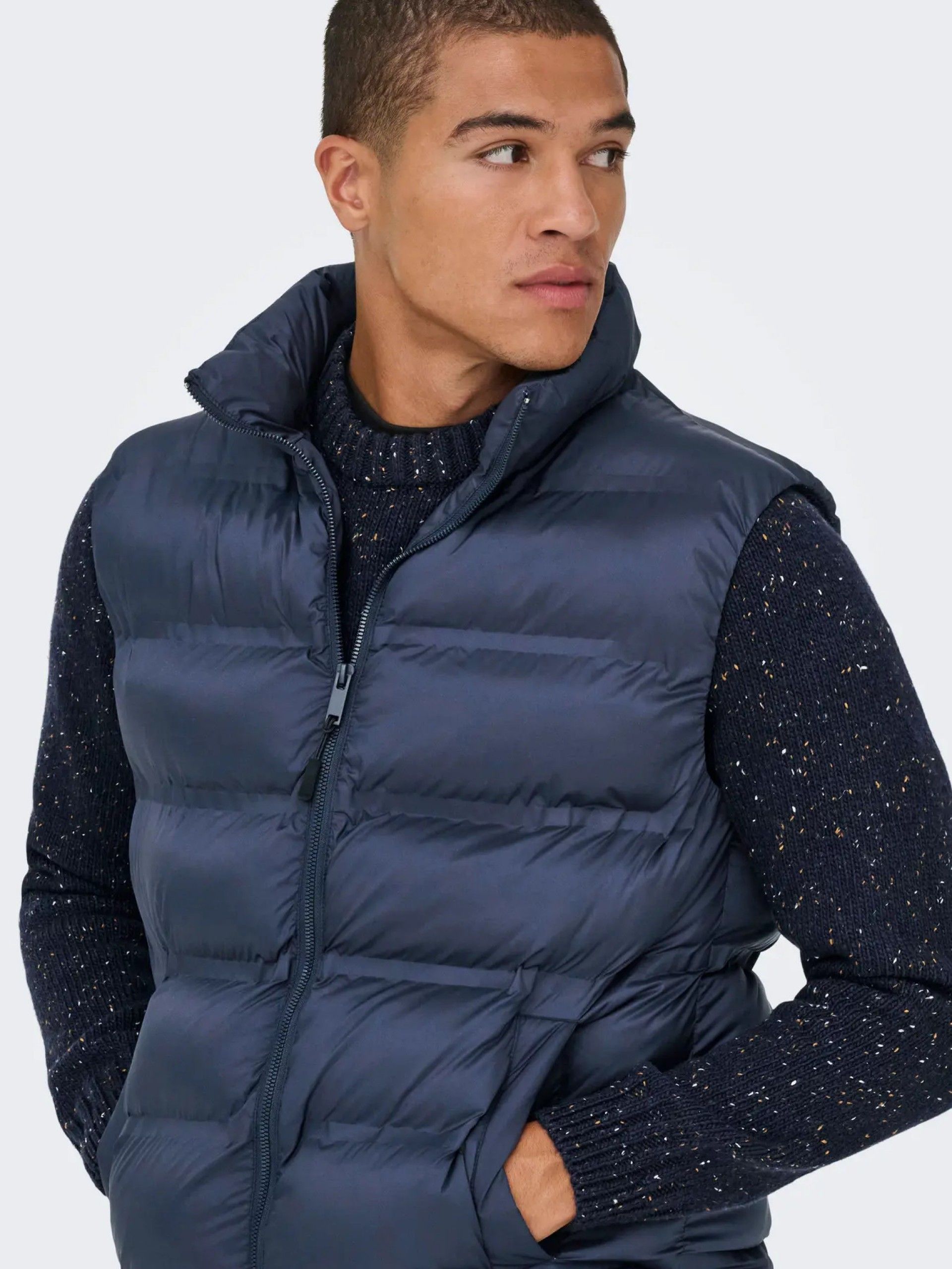 Colete UNION SEAMLESS PUFFER ONLY & SONS