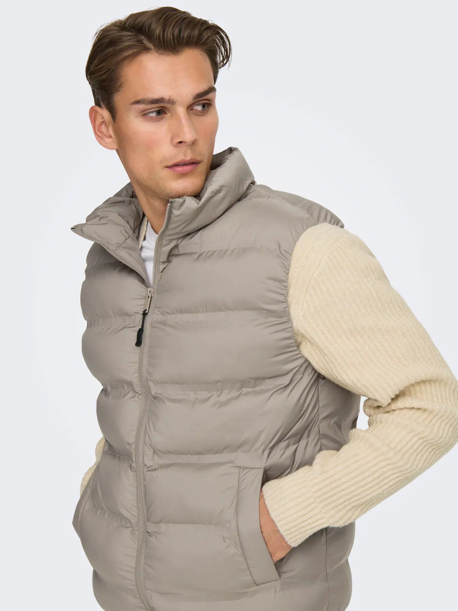Colete UNION SEAMLESS PUFFER ONLY & SONS