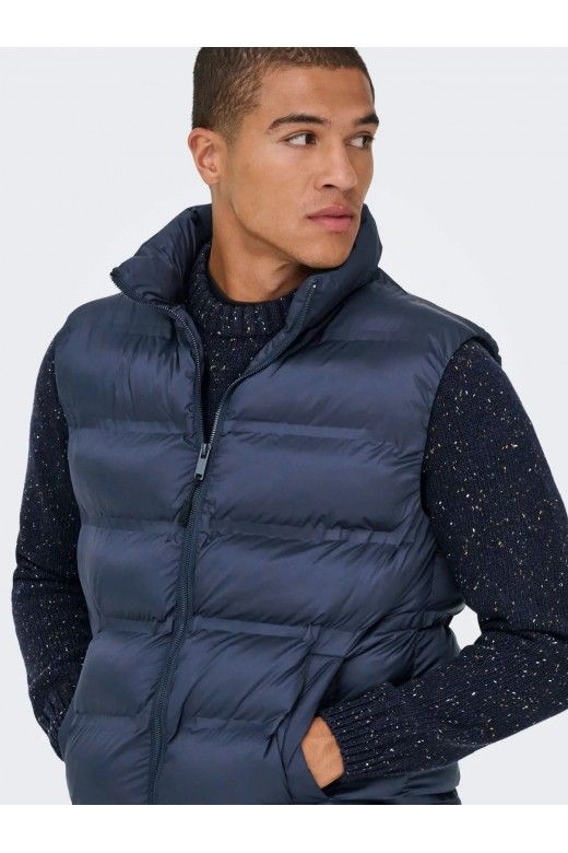 Colete UNION SEAMLESS PUFFER ONLY & SONS Colete UNION SEAMLESS PUFFER ONLY & SONS