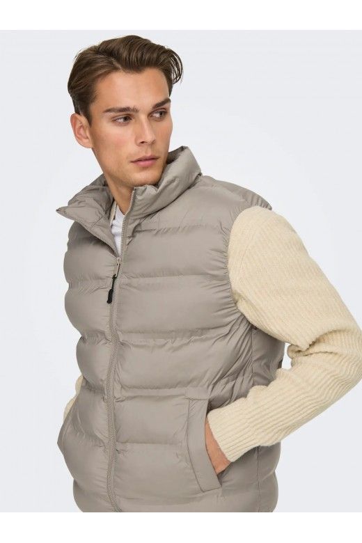 Colete UNION SEAMLESS PUFFER ONLY & SONS Colete UNION SEAMLESS PUFFER ONLY & SONS
