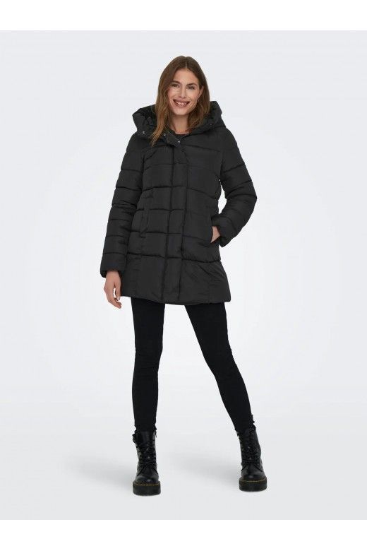 Casaco Mulher Puffer ONLY LINA com capuz Casaco Mulher Puffer ONLY LINA com capuz