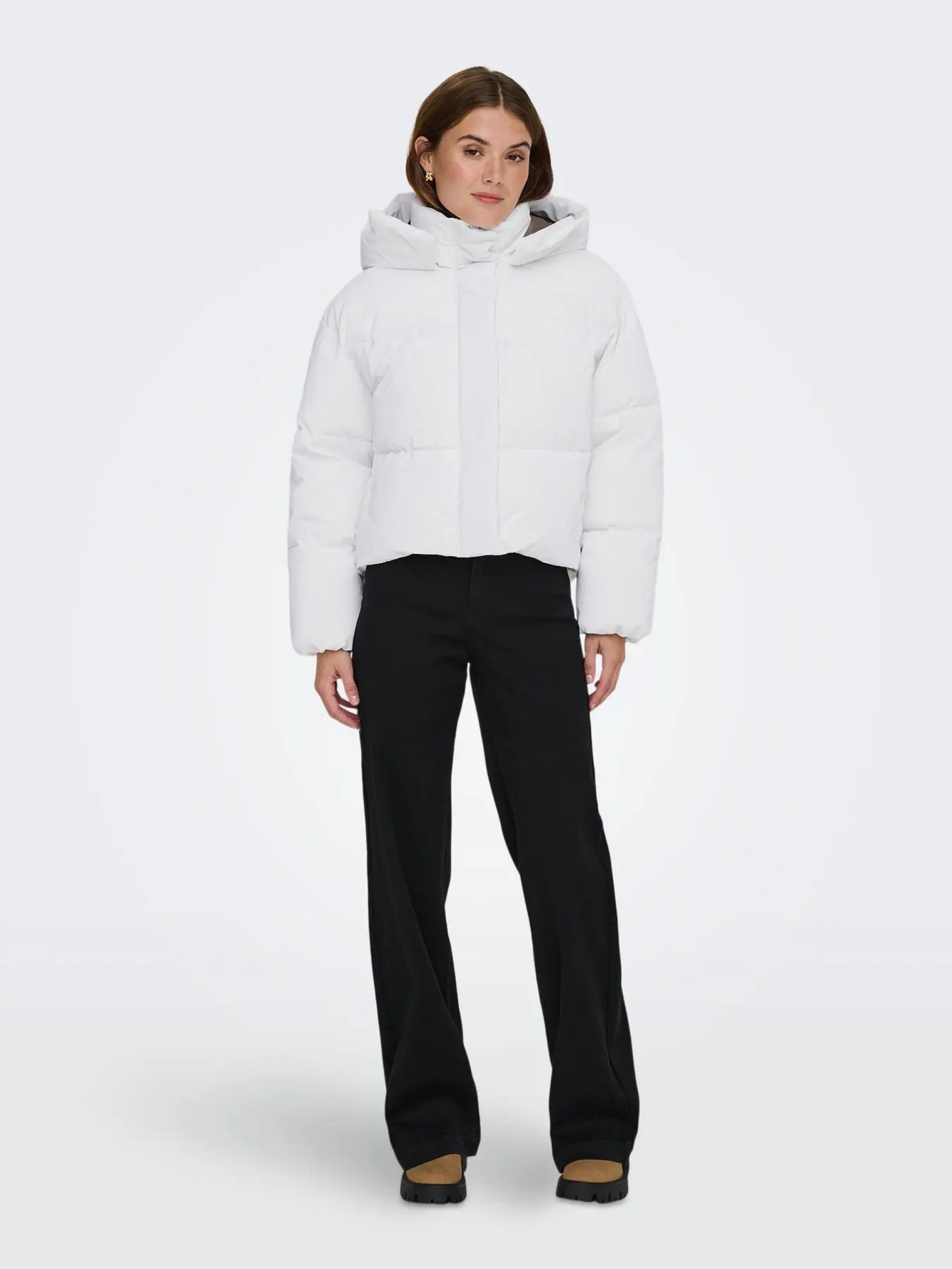 Casaco Mulher PUFFER Capuz DIXIE Curto ONLY