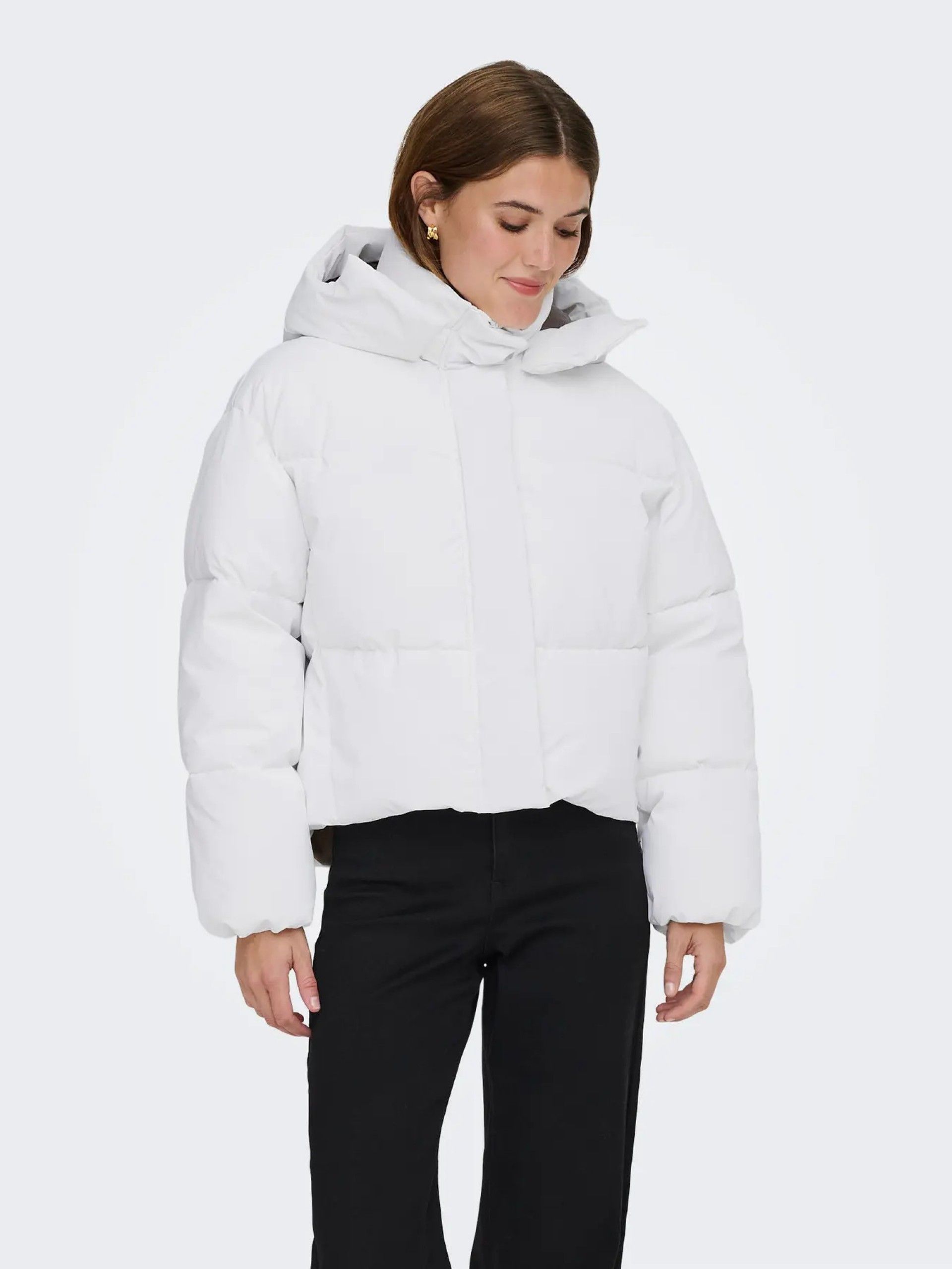 Casaco Mulher PUFFER Capuz DIXIE Curto ONLY