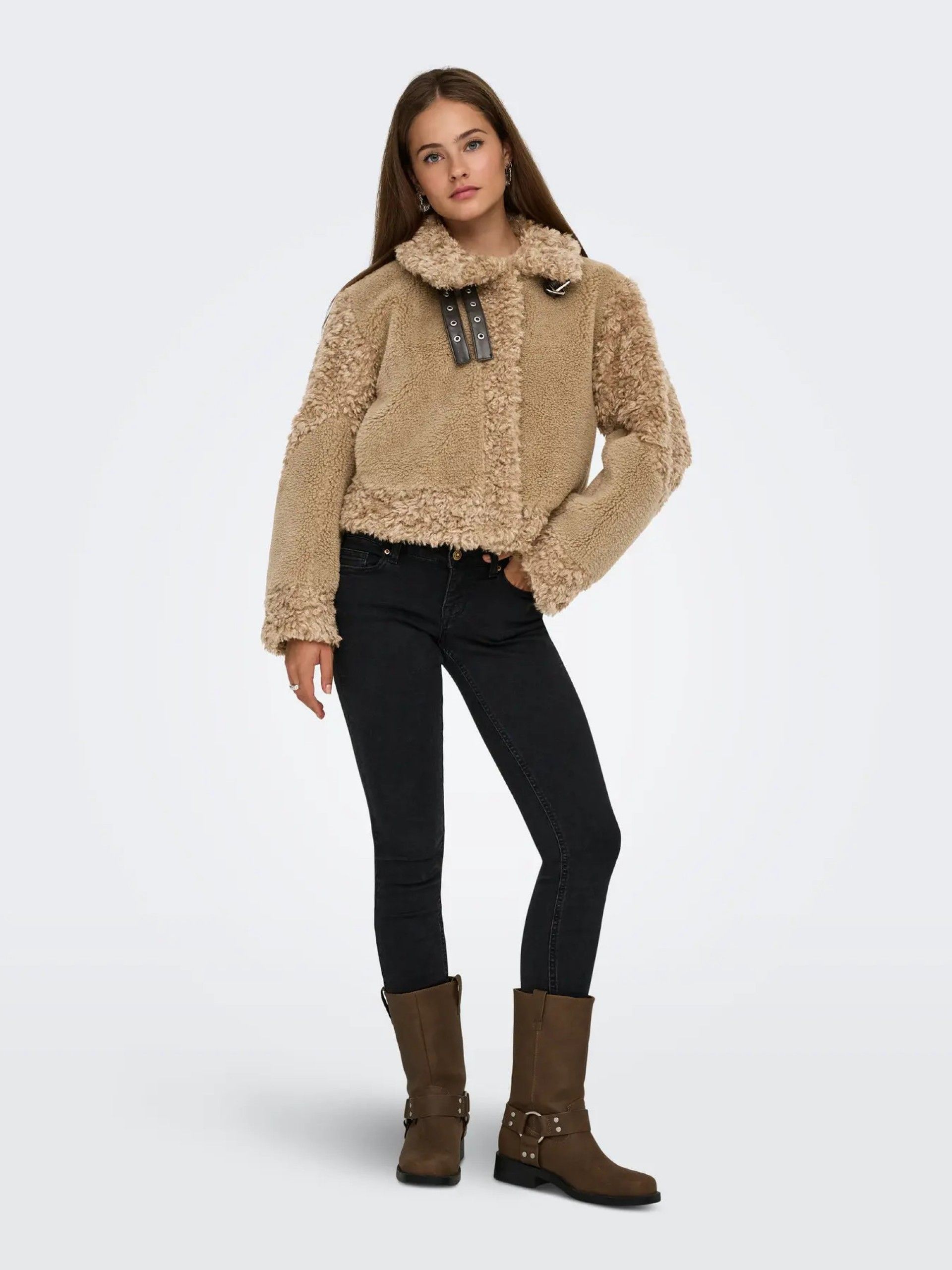 Casaco Mulher Curto TEDDY Mix KOKO ONLY