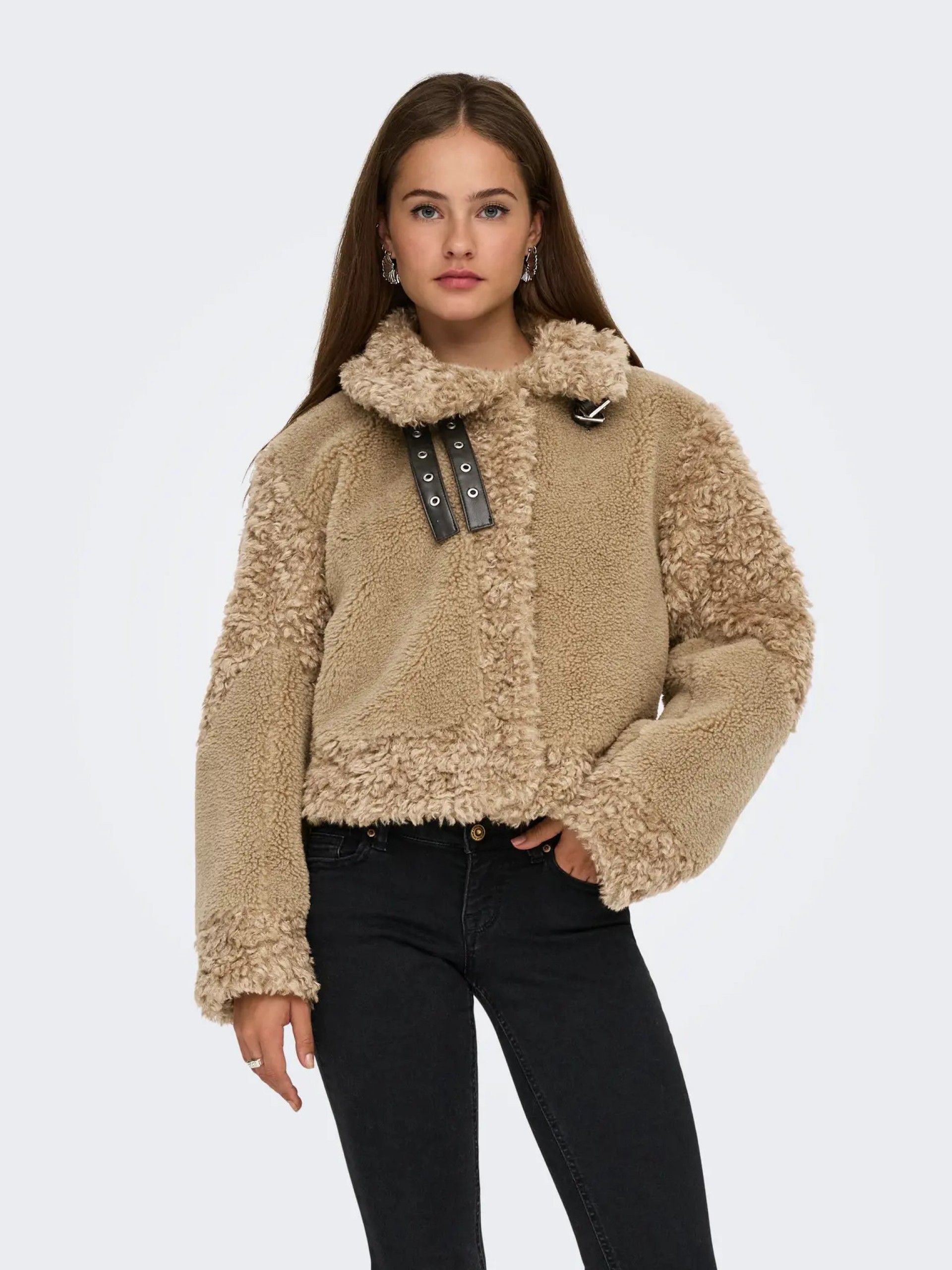 Casaco Mulher Curto TEDDY Mix KOKO ONLY