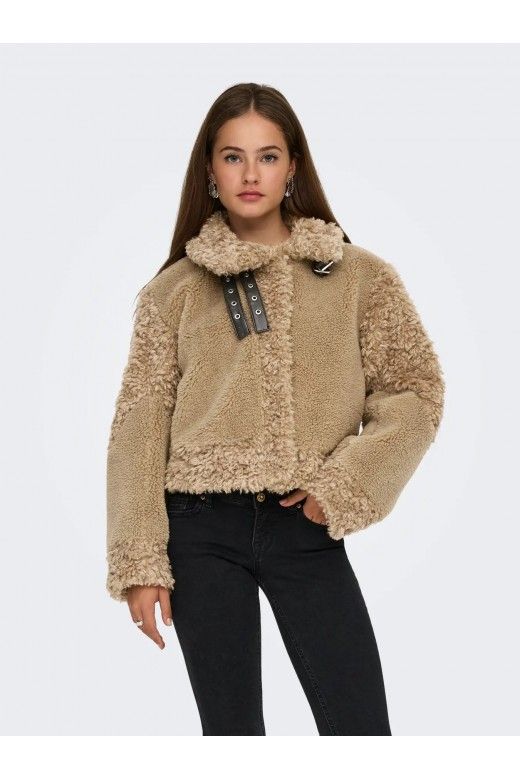 Casaco Mulher Curto TEDDY Mix KOKO ONLY Casaco Mulher Curto TEDDY Mix KOKO ONLY