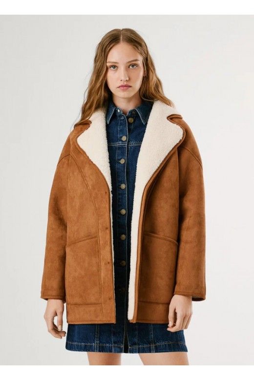 Casaco Mulher Pepe Jeans TERESA PL4024362 Casaco Mulher Pepe Jeans TERESA PL4024362