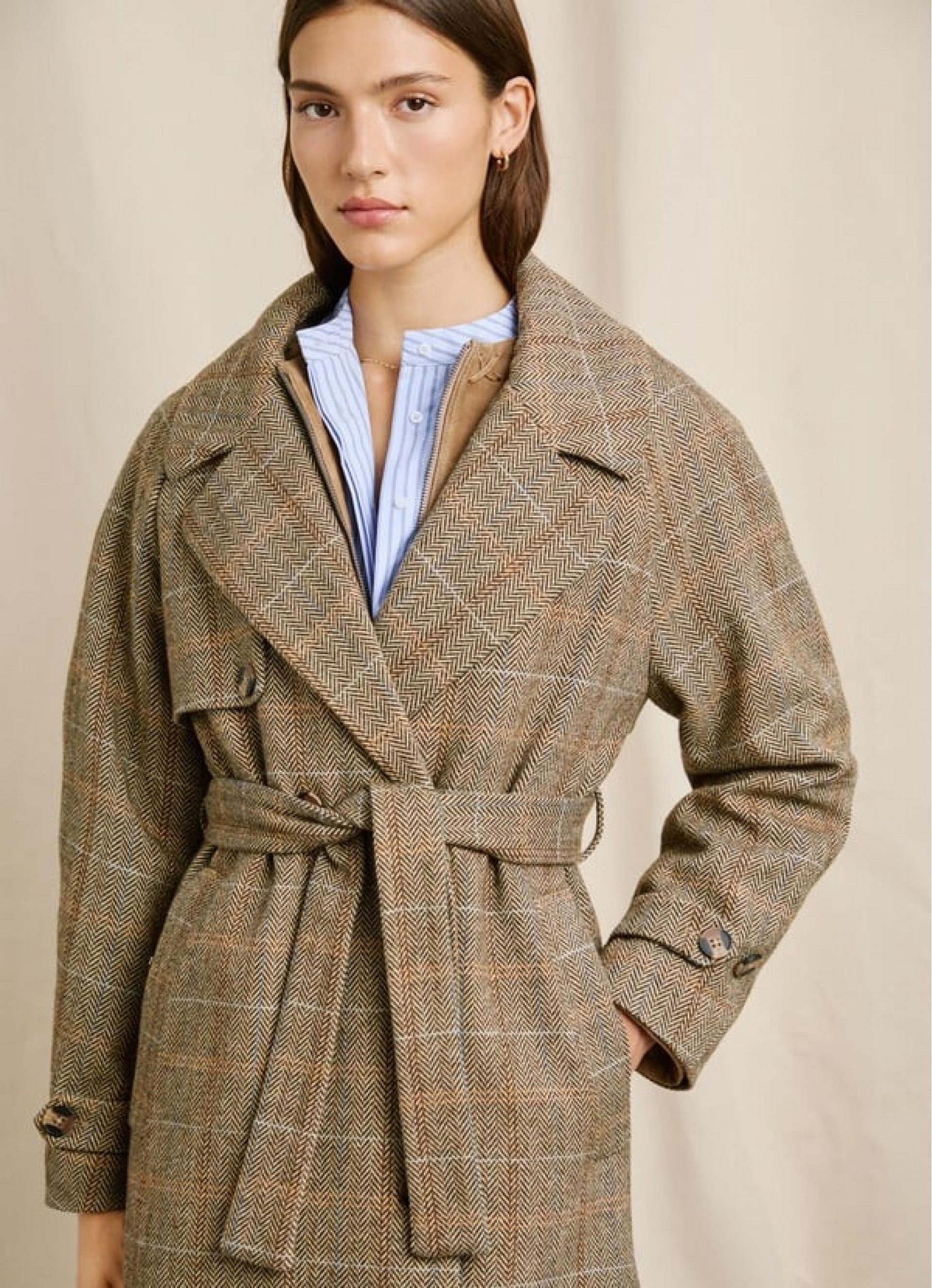 Casaco Mulher Pepe Jeans W11 TULSA WOOL Espinha