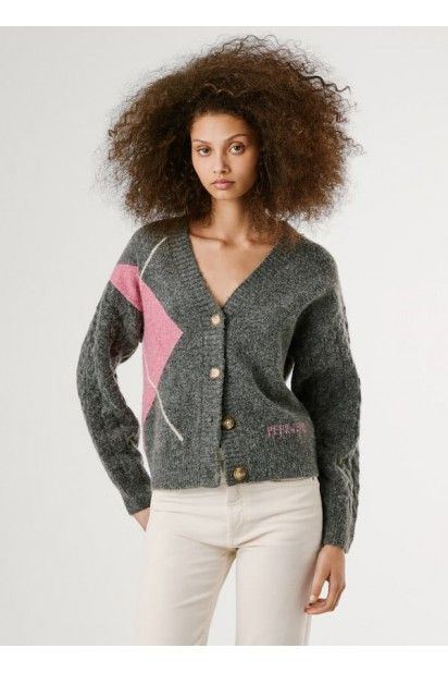 Casaco Malha V CECILY Cardigan PL7000038 Pepe Jeans