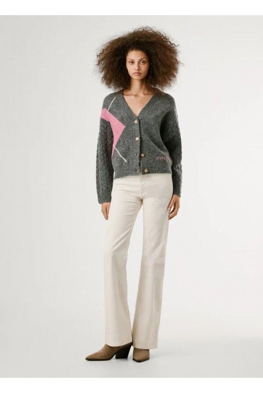 Casaco Malha V CECILY Cardigan PL7000038 Pepe Jeans Casaco Malha V CECILY Cardigan PL7000038 Pepe Jeans
