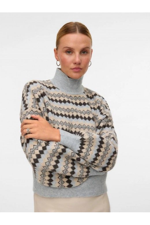 Camisola Mulher Gola Subida GAIVA VERO MODA Camisola Mulher Gola Subida GAIVA VERO MODA