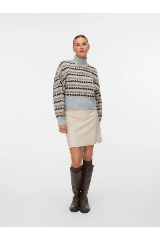 Camisola Mulher Gola Subida GAIVA VERO MODA Camisola Mulher Gola Subida GAIVA VERO MODA