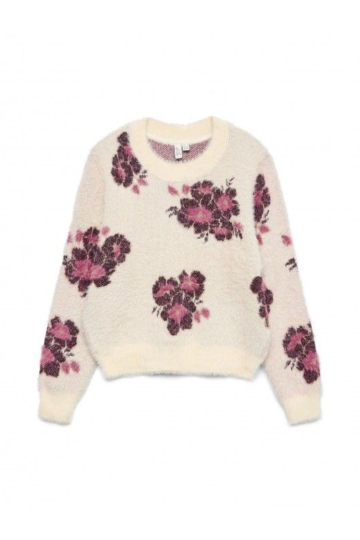 Camisola Mulher POILU FLOWER VERO MODA Camisola Mulher POILU FLOWER VERO MODA