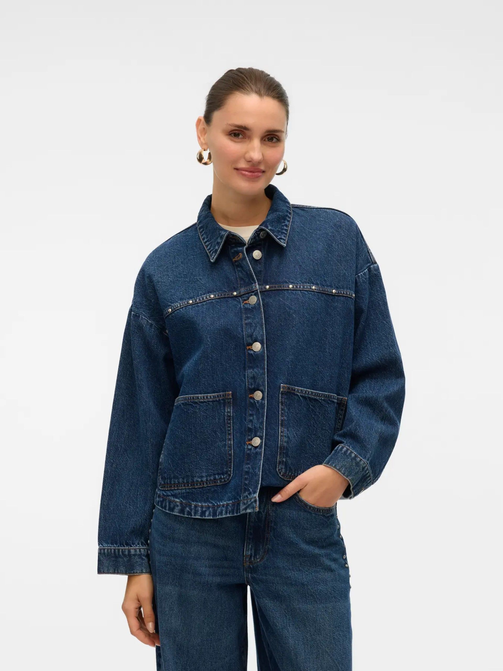 Camisa Jeans Mulher JAMIE VERO MODA