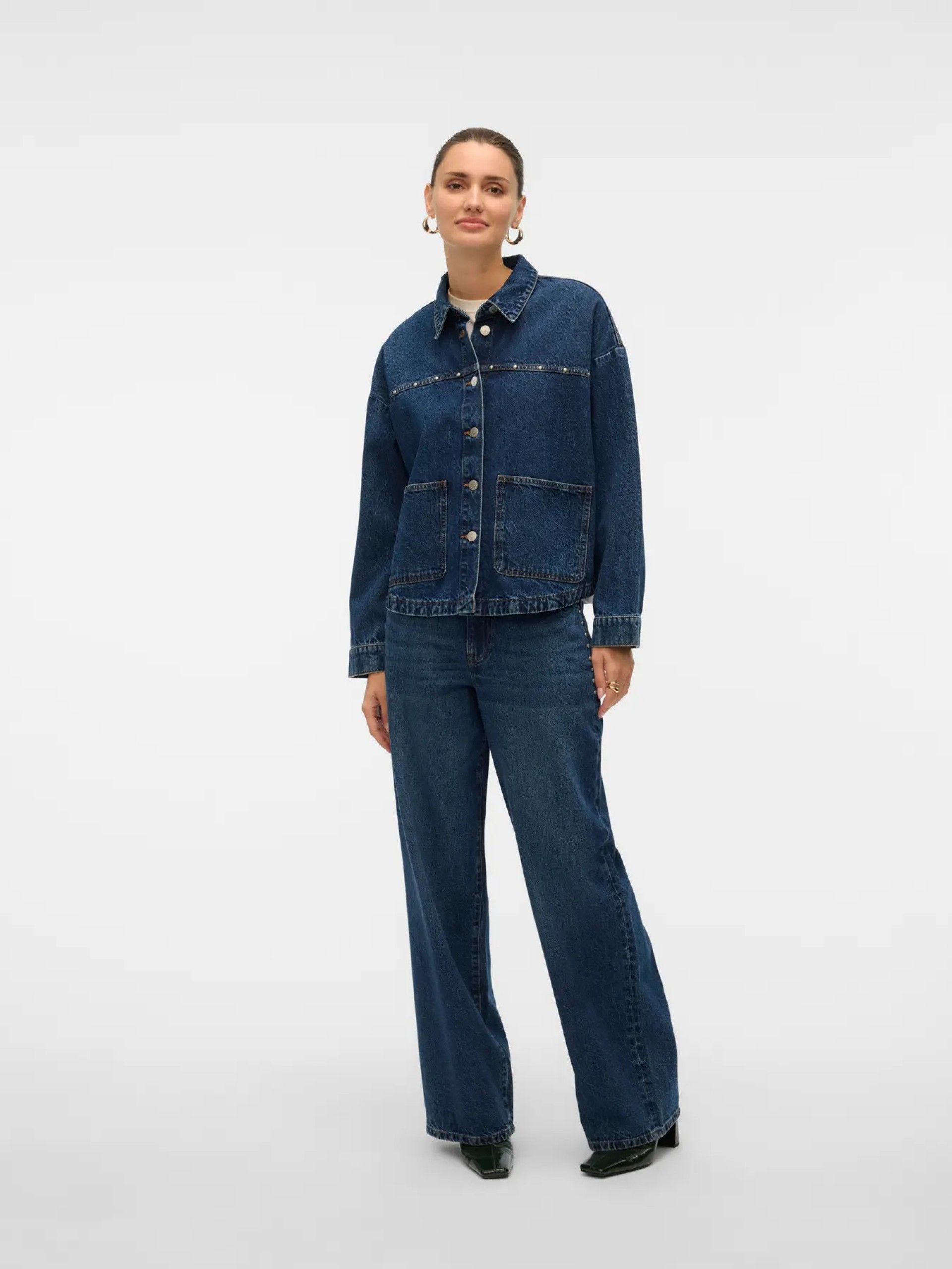 Camisa Jeans Mulher JAMIE VERO MODA