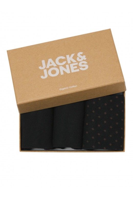 Meias Homem Organic caixa Pack 3 Jack Jones Meias Homem Organic caixa Pack 3 Jack Jones