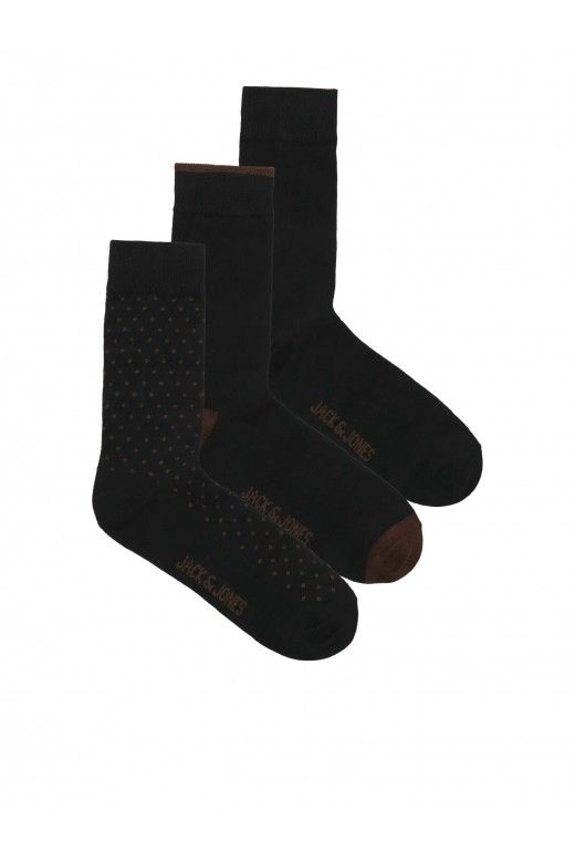 Meias Homem Organic caixa Pack 3 Jack Jones Meias Homem Organic caixa Pack 3 Jack Jones
