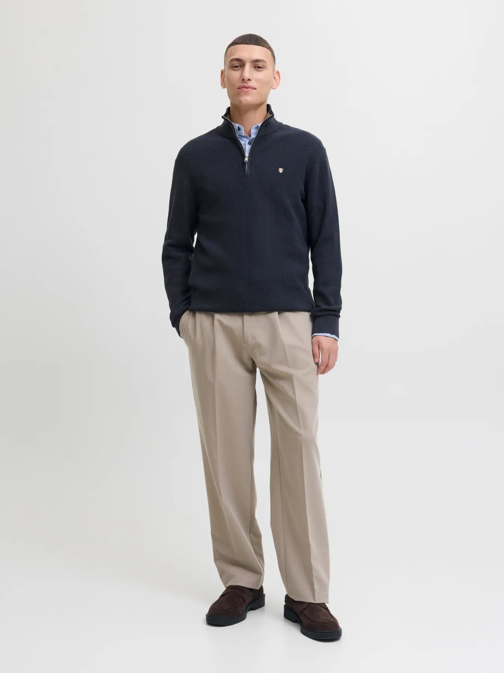 Camisola Homem Zip BLUREX Jack Jones