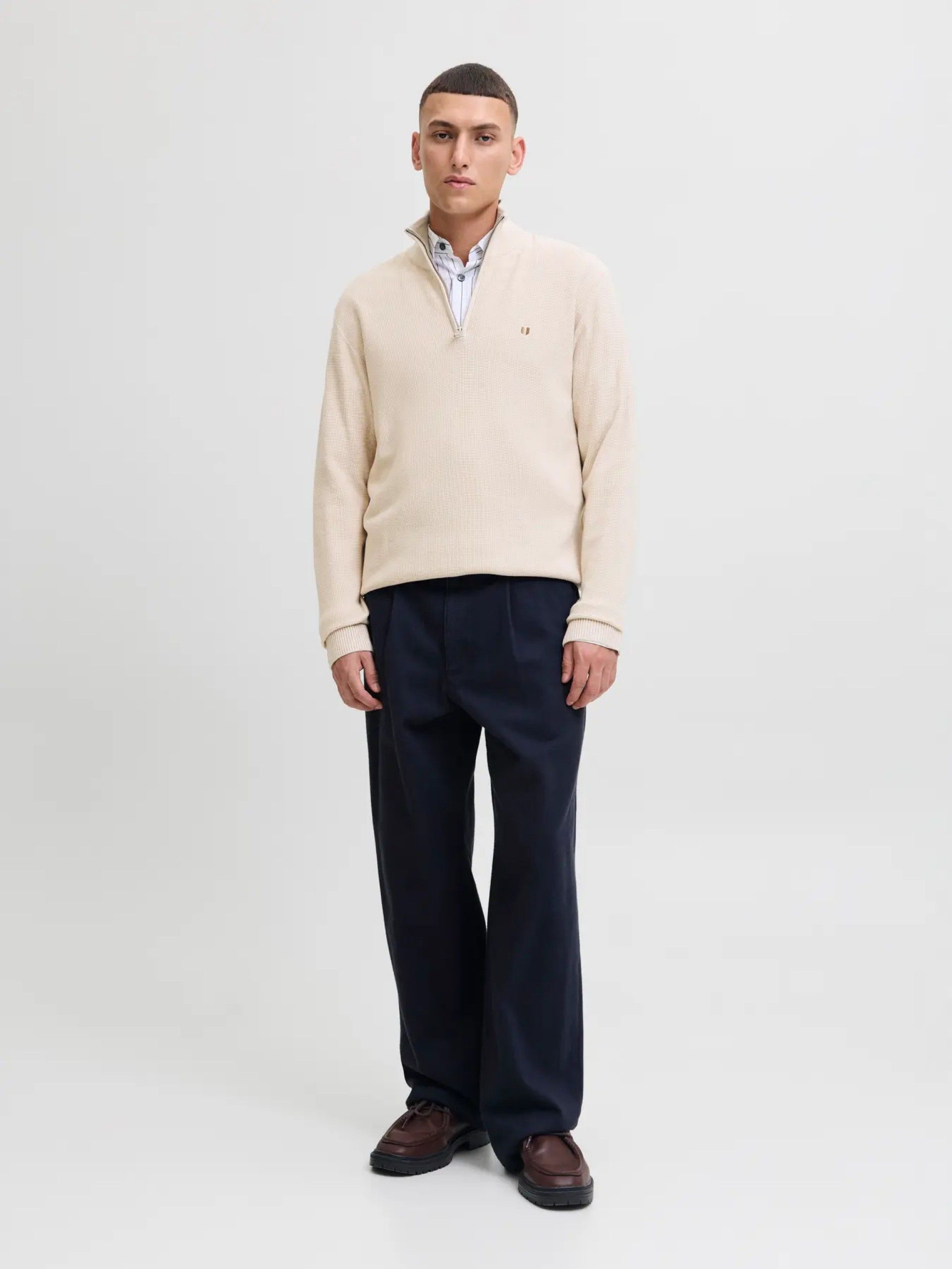 Camisola Homem Zip BLUREX Jack Jones