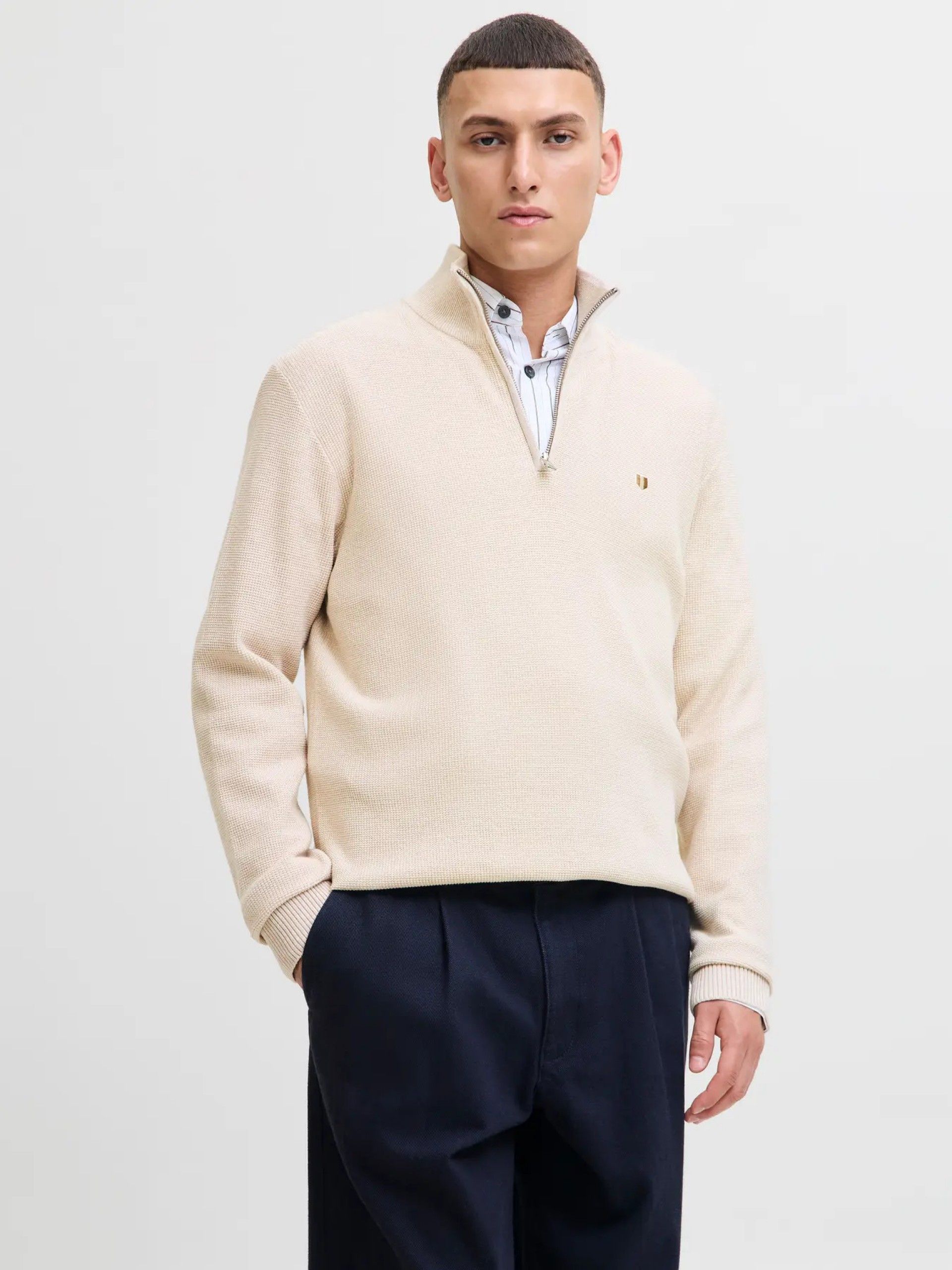 Camisola Homem Zip BLUREX Jack Jones