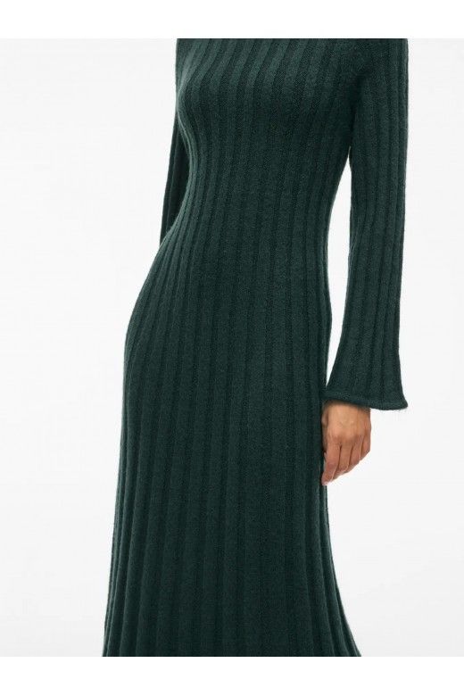 Vestido Malha CLEO Gola Subida VILA Vestido Malha CLEO Gola Subida VILA