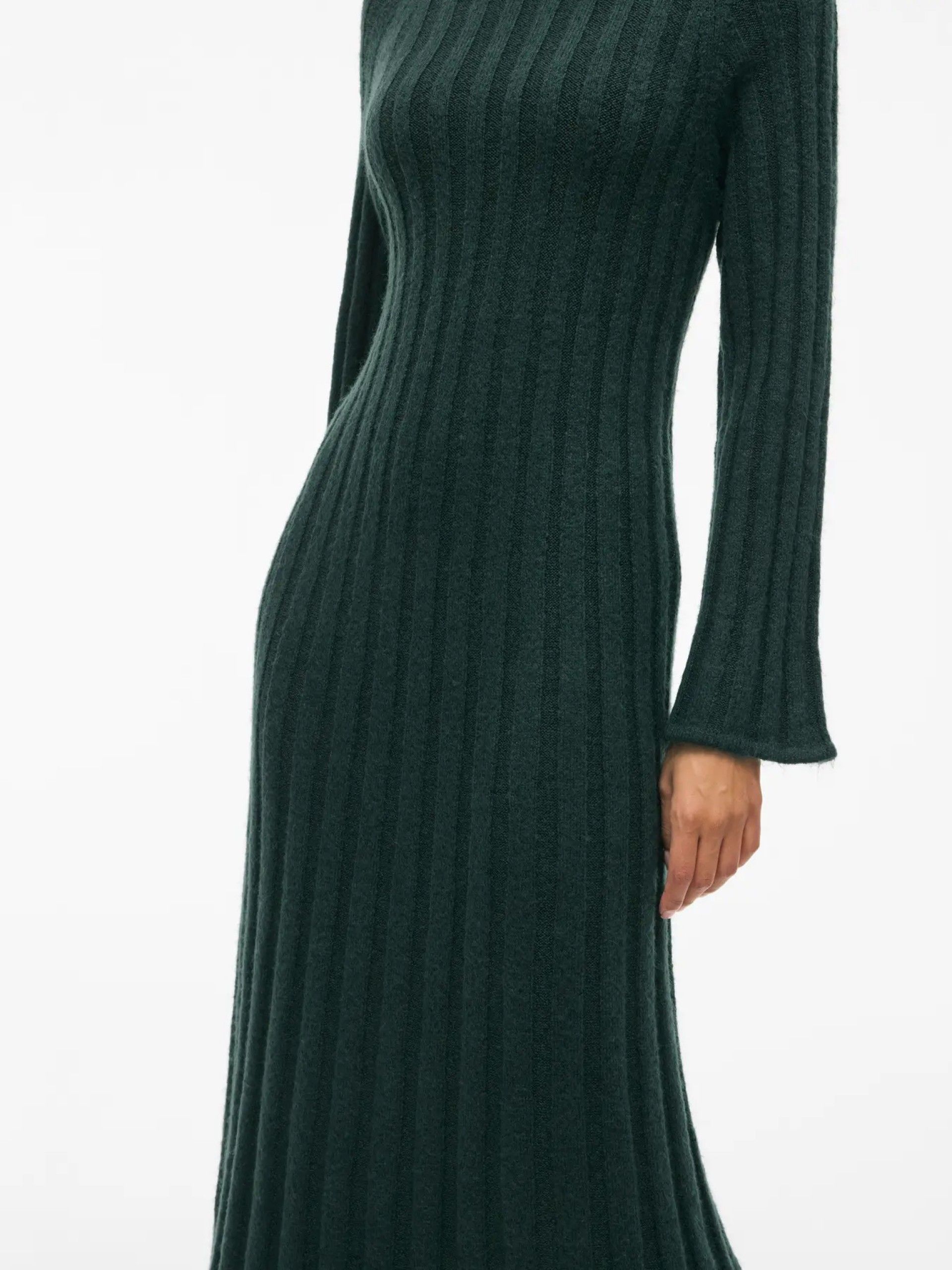 Vestido Malha CLEO Gola Subida VILA