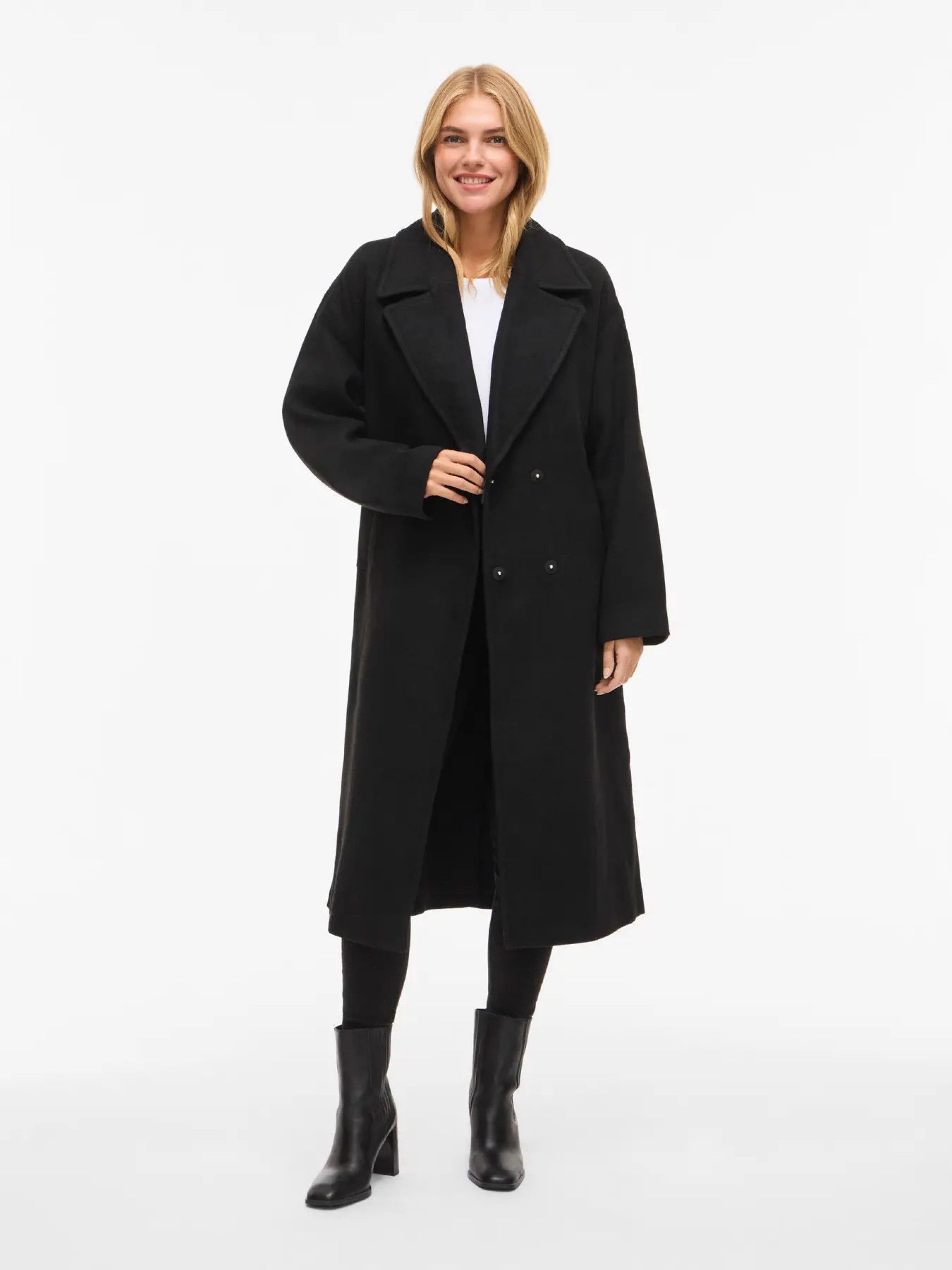 Casaco Mulher FIKKA Lã Comprido VILA