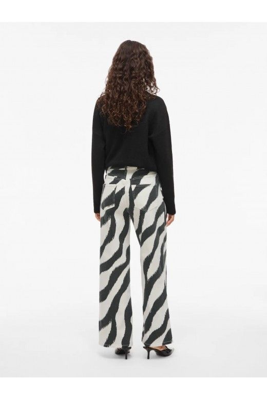 Calça Mulher Jeans FREYA ZENSA Print VILA Calça Mulher Jeans FREYA ZENSA Print VILA
