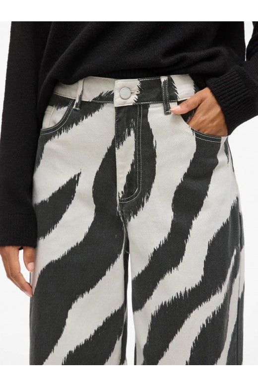 Calça Mulher Jeans FREYA ZENSA Print VILA Calça Mulher Jeans FREYA ZENSA Print VILA