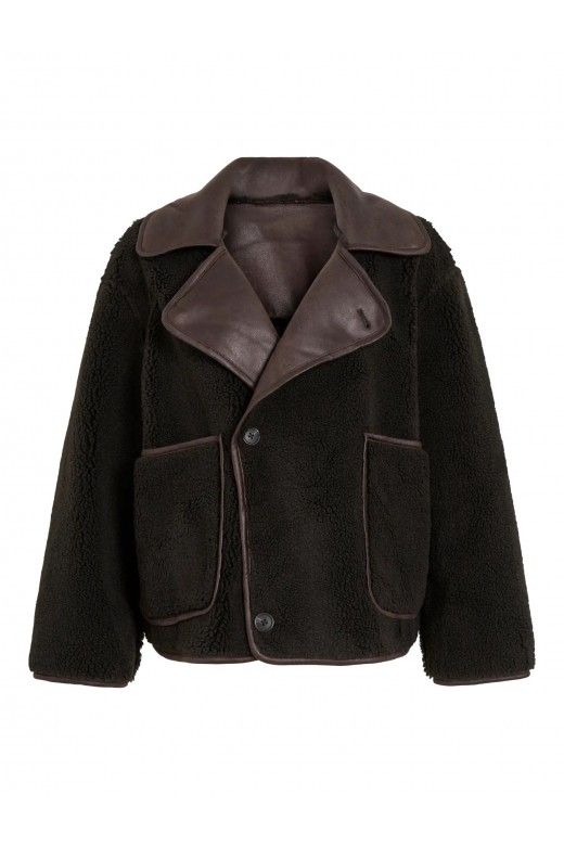 Casaco Mulher KADERA Faux Suede VILA Casaco Mulher KADERA Faux Suede VILA