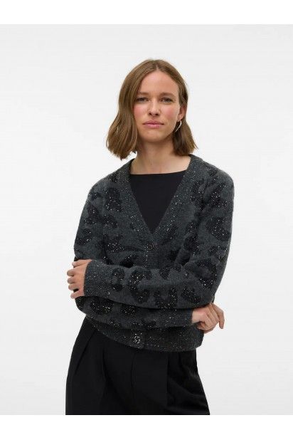 Casaco Mulher Malha ZUZU V Brilhantes VERO MODA