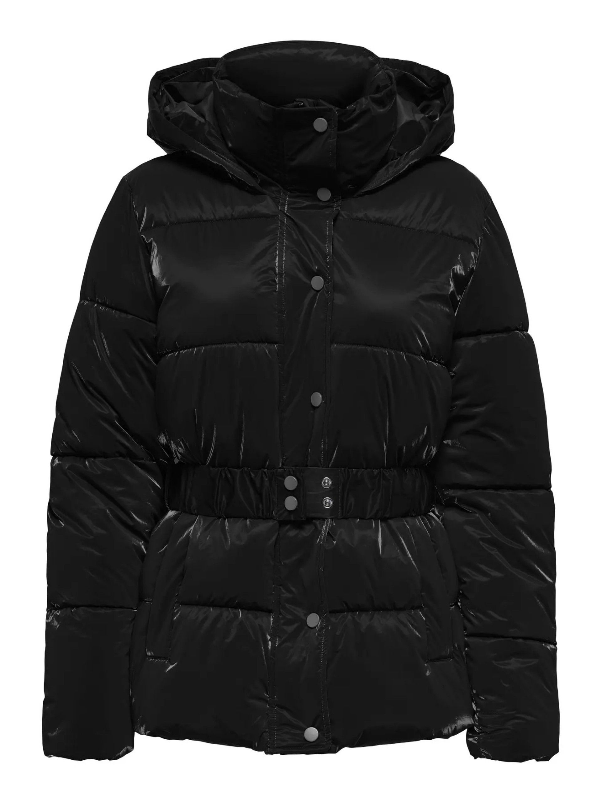 Casaco Mulher Puffer AIRY BELTED Capuz ONLY