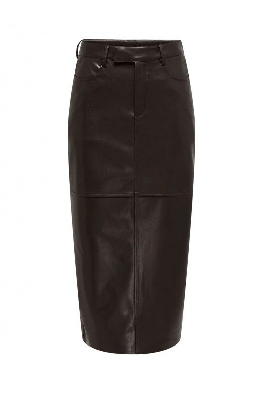 Saia Faux Leather VERONA Long ONLY Saia Faux Leather VERONA Long ONLY