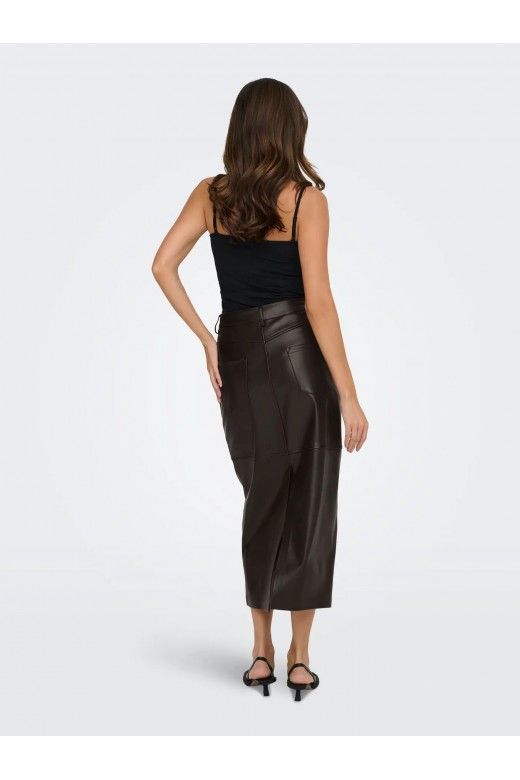Saia Faux Leather VERONA Long ONLY Saia Faux Leather VERONA Long ONLY
