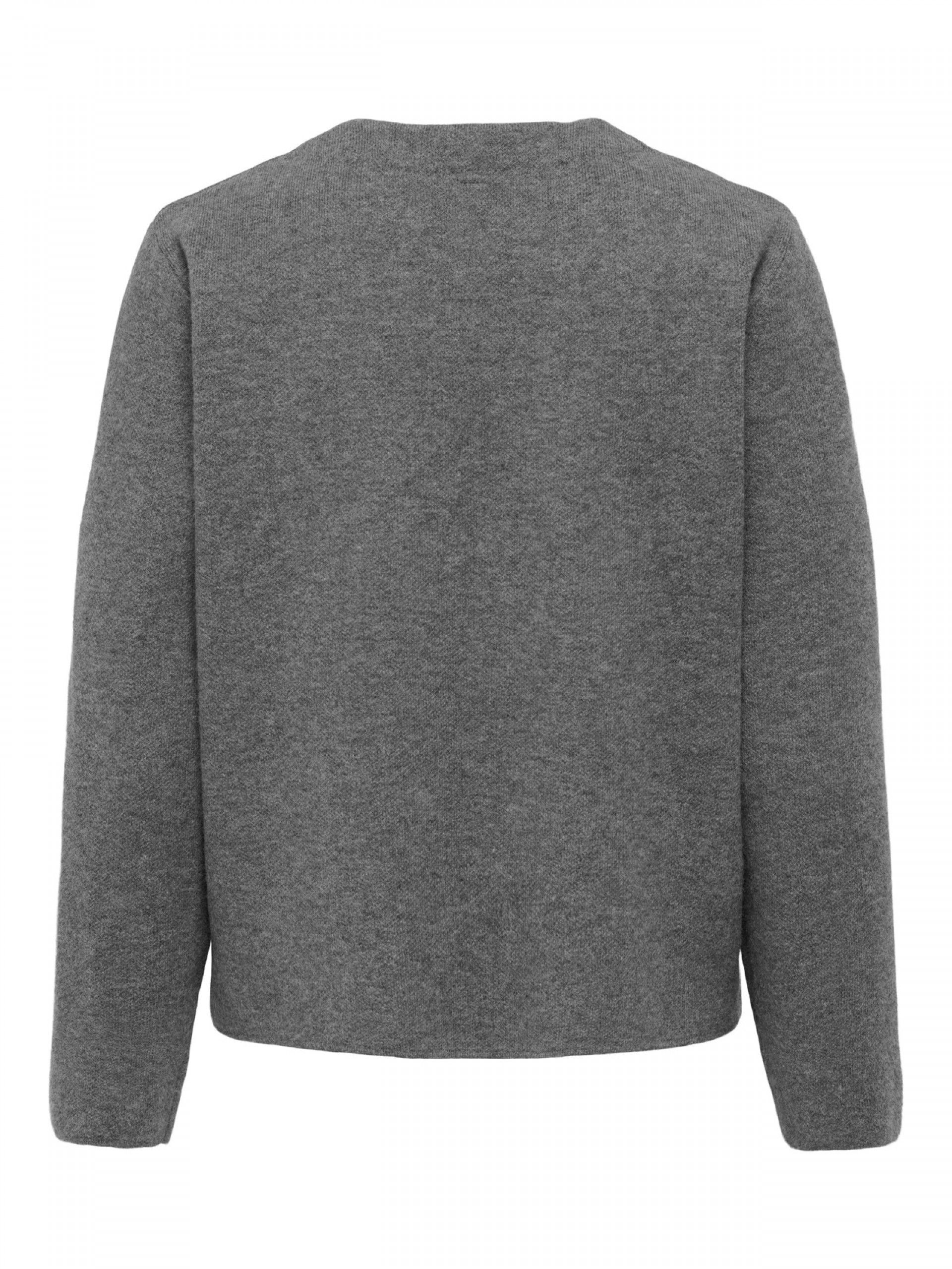 Casaco Mulher Malha Curto ANNELI Button ONLY