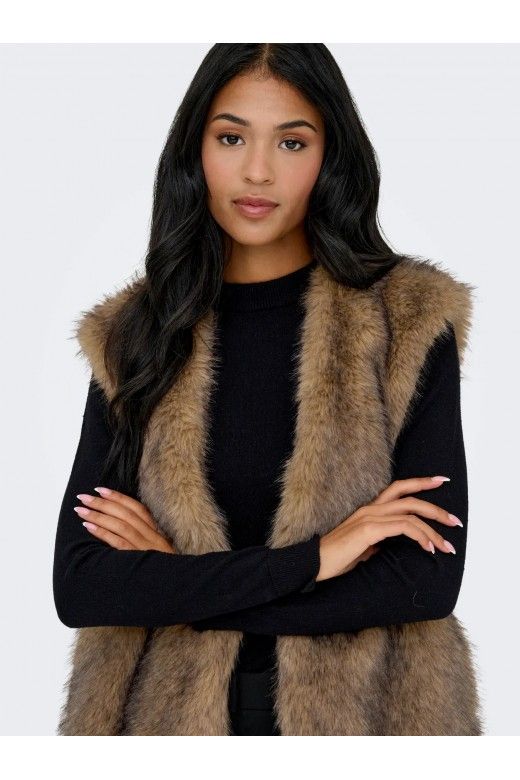 Colete Mulher DAWN Faux Fur ONLY Colete Mulher DAWN Faux Fur ONLY