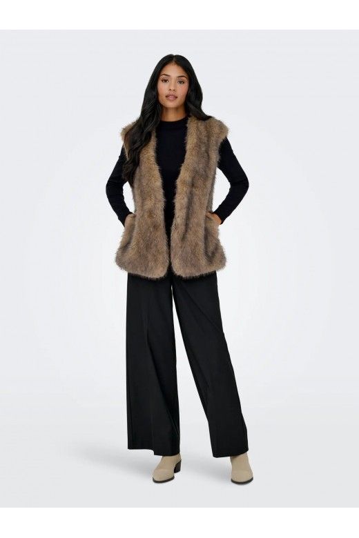 Colete Mulher DAWN Faux Fur ONLY Colete Mulher DAWN Faux Fur ONLY