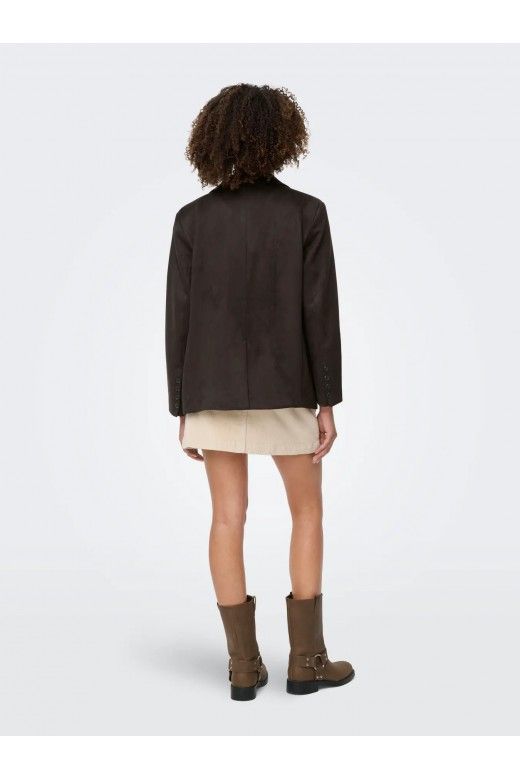 Blaser Mulher Faux Suede INA ONLY Blaser Mulher Faux Suede INA ONLY