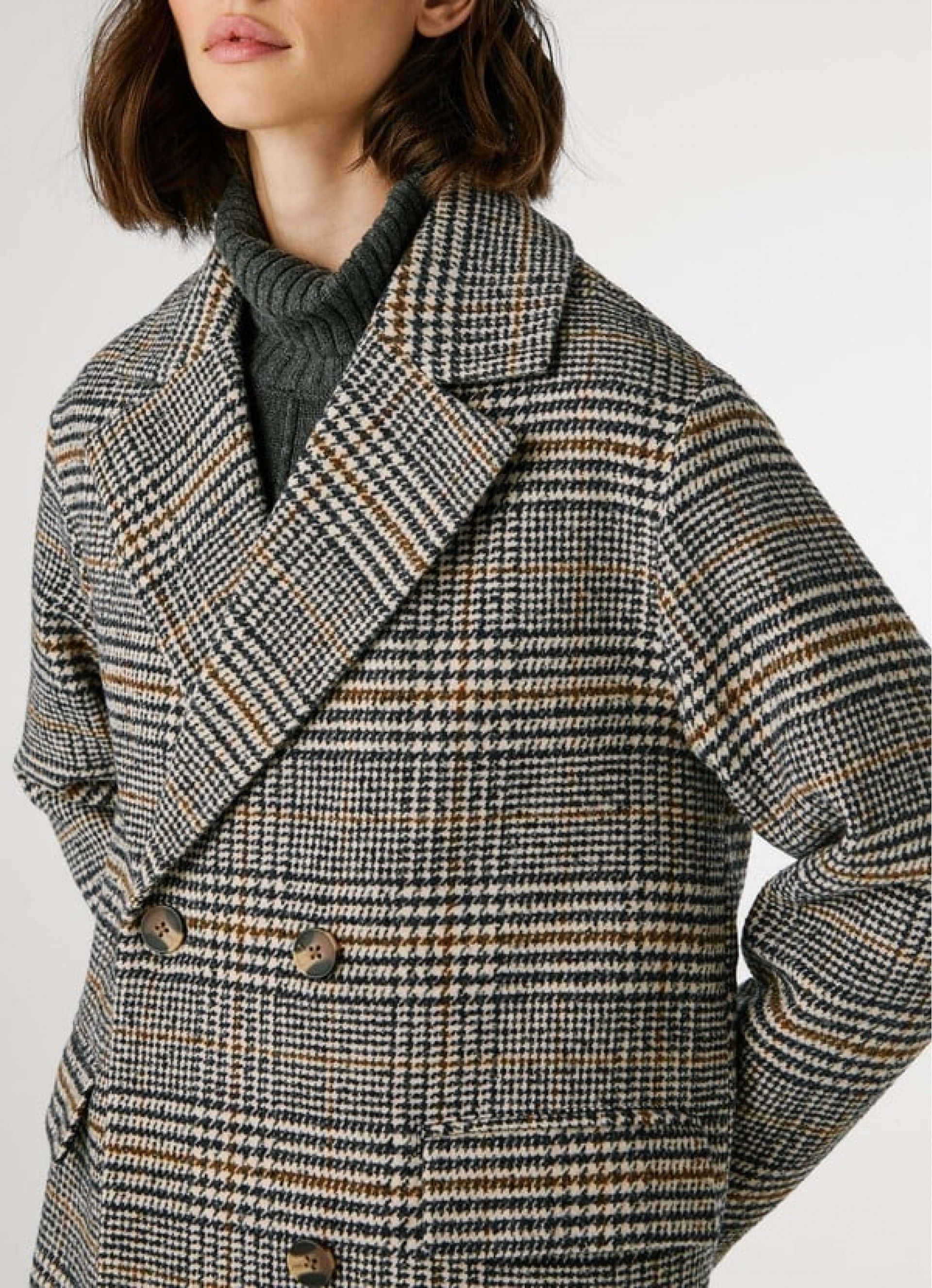 Casaco Mulher Pepe Jeans Xadrez TASHA PL4024373