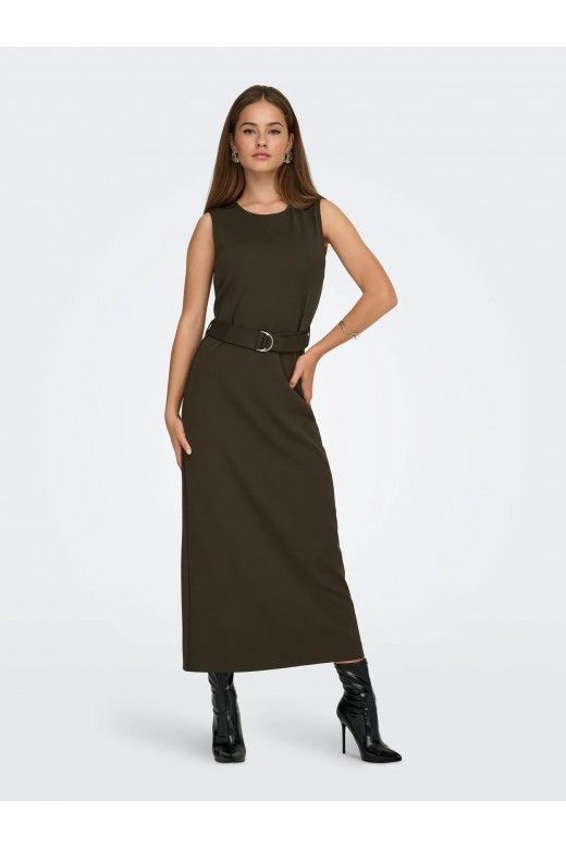 Vestido JRS ANA com cinto JDY ONLY Vestido JRS ANA com cinto JDY ONLY