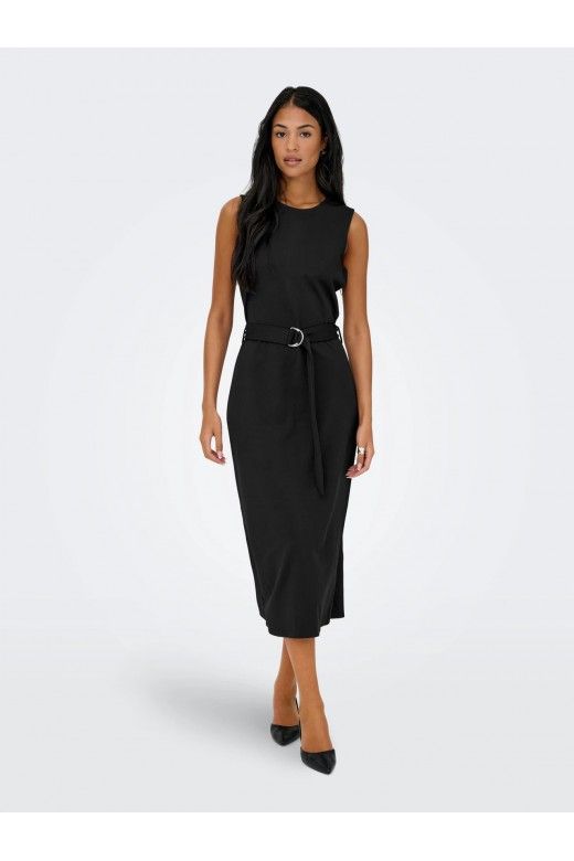 Vestido JRS ANA com cinto JDY ONLY Vestido JRS ANA com cinto JDY ONLY