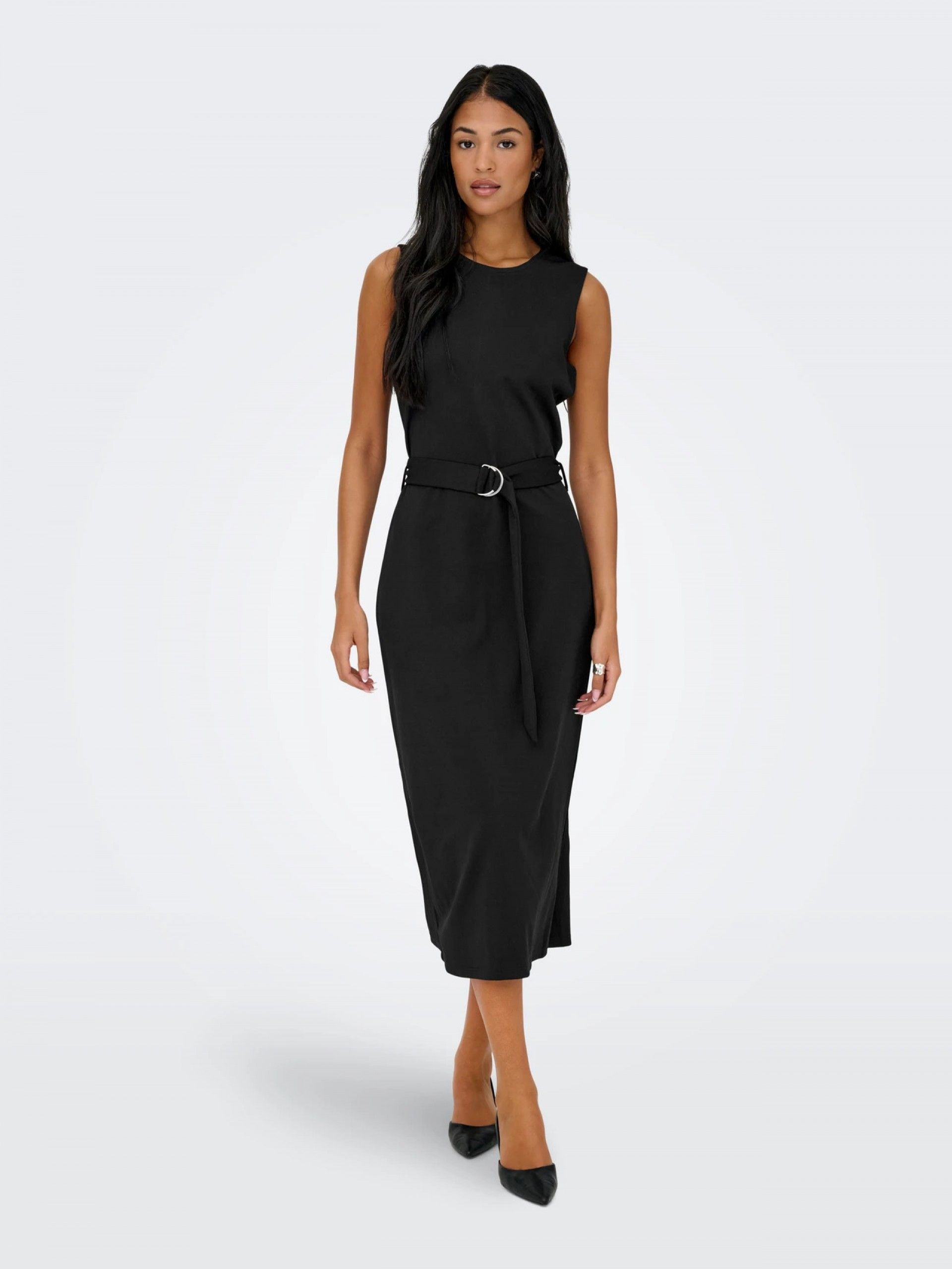 Vestido JRS ANA com cinto JDY ONLY