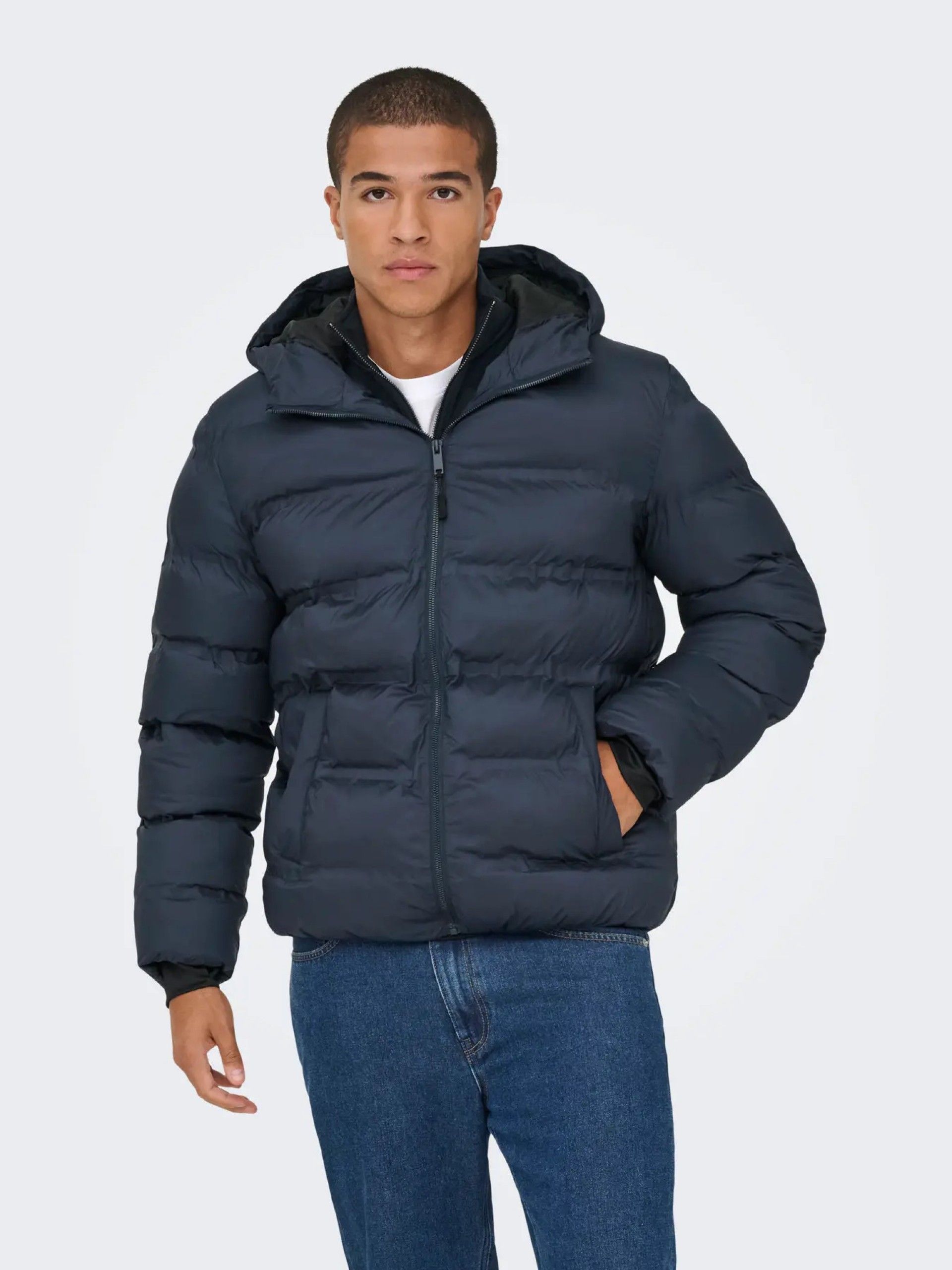 Casaco Homem Puffer Hood ON LY & SONS UNION