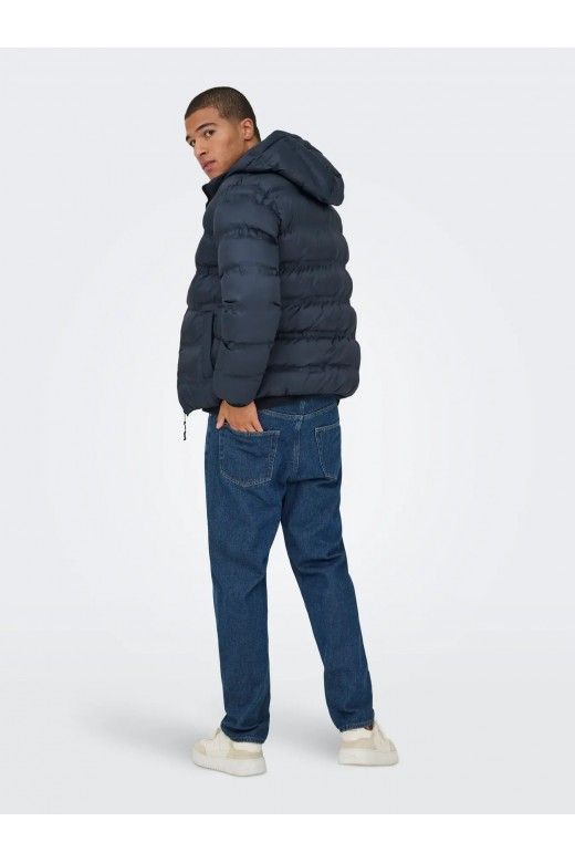 Casaco Homem Puffer Hood ON LY & SONS UNION Casaco Homem Puffer Hood ON LY & SONS UNION